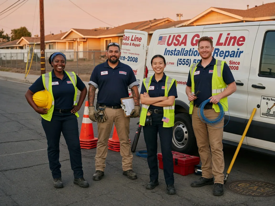 Gas Line Installation company in Midland, AR